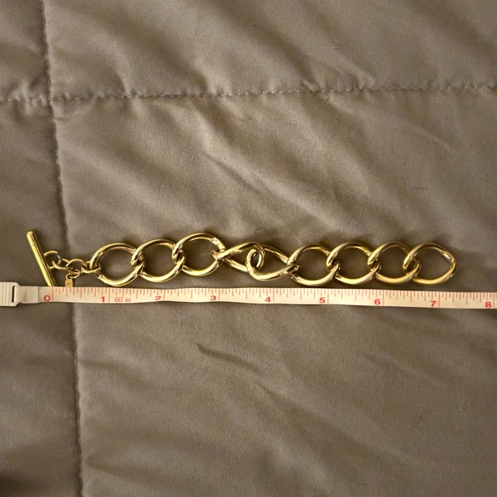 Vintage Monet Chucky Link Bracelet - Picture 4 of 4